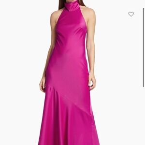 ML Monique Lhuillier Caroline Halter Gown